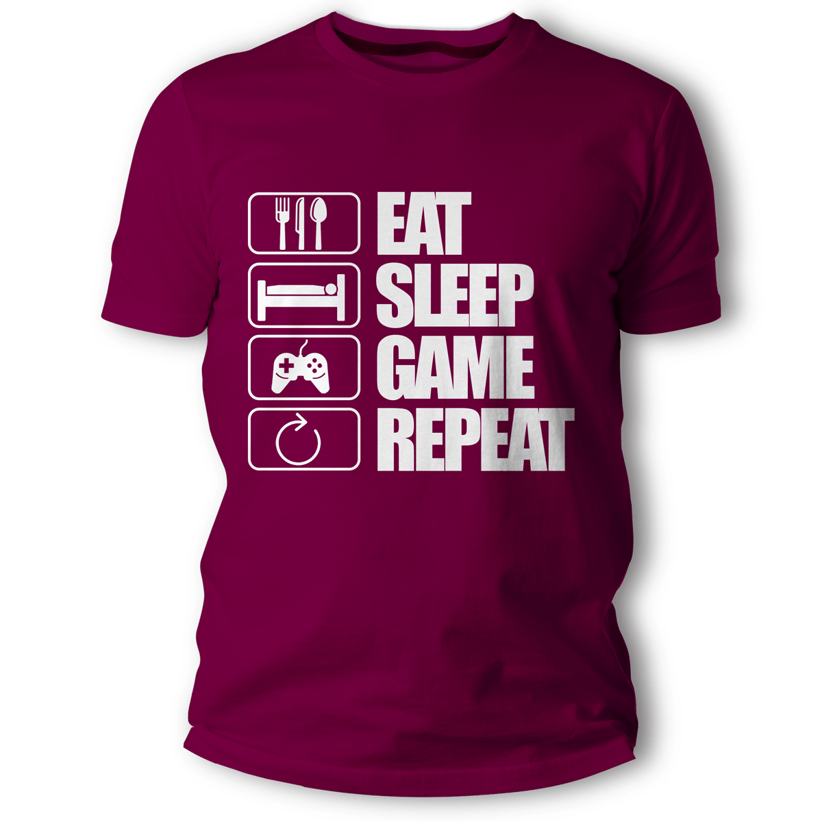 Check out this awesome 'GAMER+LIFE+-+EAT+SLEEP+GAME+REPEAT' design