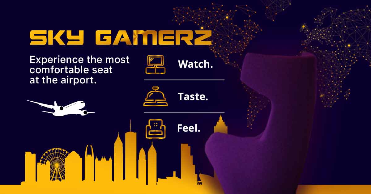 The first interactive gaming and entertainment experience is set to open in December at the World’s Busiest Airport!